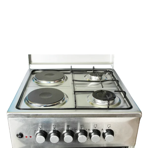 BlueFlame cooker 50x50cm 2+2 electric oven inox – stainless steel - Image 3