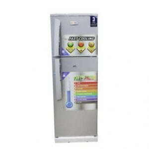 SayonApps 94L Top Freezer Double Door Refrigerator - Silver