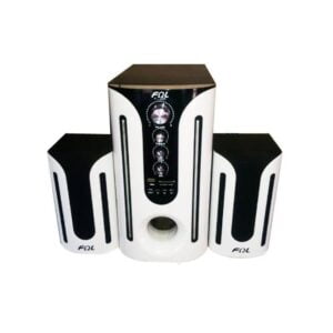 FOL 2 In 1 Bluetooth, FM, SD Card, USB Home Theatre – White,Black
