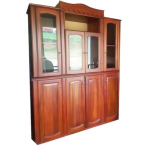 1.76 Metres SideBoard 2 Metres Height - Brown