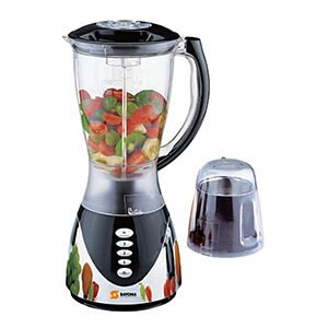 Sayona Blender With Mill & Grinder, 2.0 L