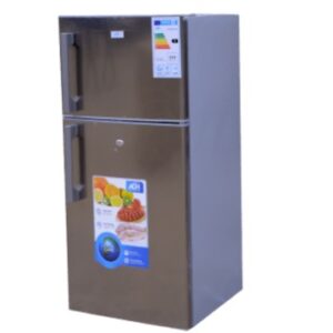 ADH  220L Double Door Refrigerator Silver