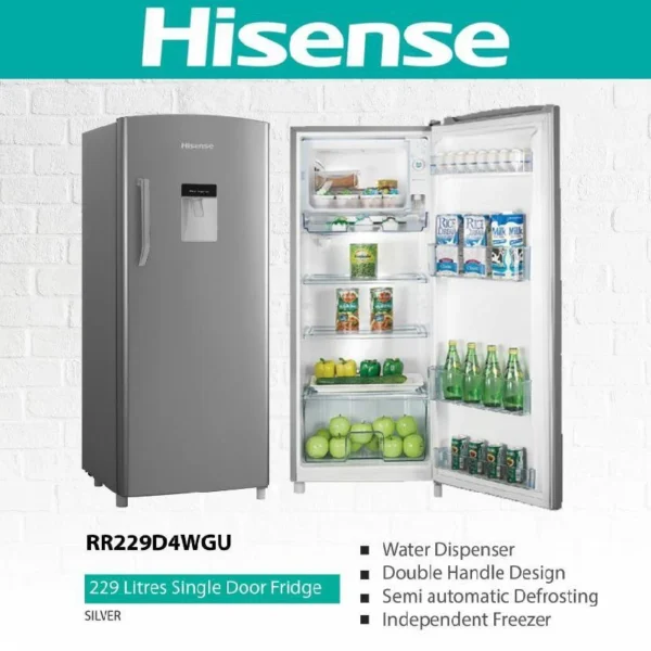 Hisense 229L Single Door Refrigerator