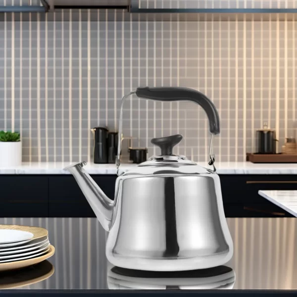 Metallic Non Electric Kettle 2.0L – Silver - Image 4