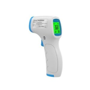 Electronic Digital Infrared Thermometer Temperature Gun - White, Blue