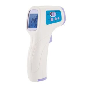 Temperature Gun Electronic Non contact Infrared Thermometer - White, Purple