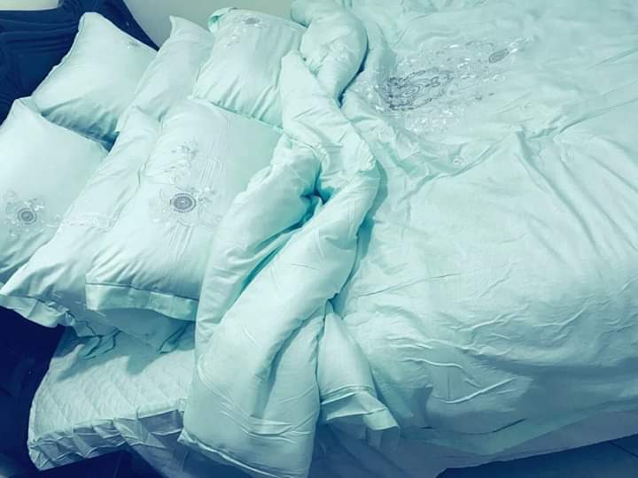 Buy 9 Piece pure cotton Bed Cover Dombelo UG