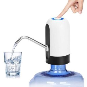 Digiwave Automatic USB Charging Electric Water Pump Dispenser - White, Black