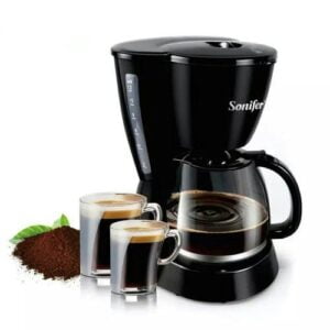 Sonifer 1.5L Electric Drip Coffee Maker 800W Household Coffee Machine 15 Cup Tea Coffee Pot Milk Coffee Maker for Gift 220V Sonifer
