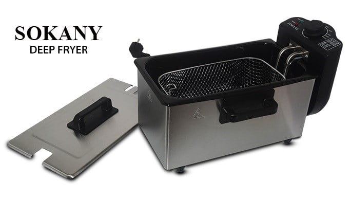 Shop Sokany 3Litres Deep Fryer @ Best Price in Uganda | Dombelo.com
