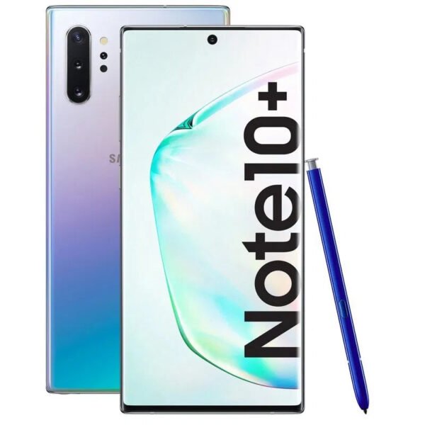 Samsung Galaxy Note 10+ Dual Sim 6.8" 12GB RAM 256GB ROM 12MP Camera 4300mAh Li-Ion Battery - Aura Black