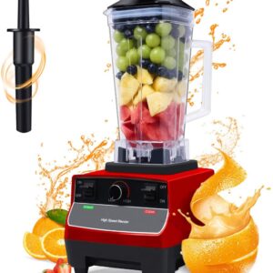 2 in1 Busy Commercial Blender 2 Liters - Red