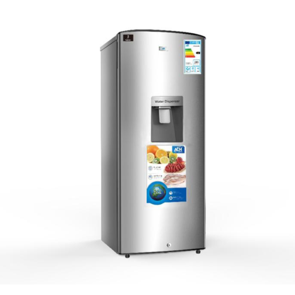 ADH 260L Refrigerator With Water Dispenser - Silver