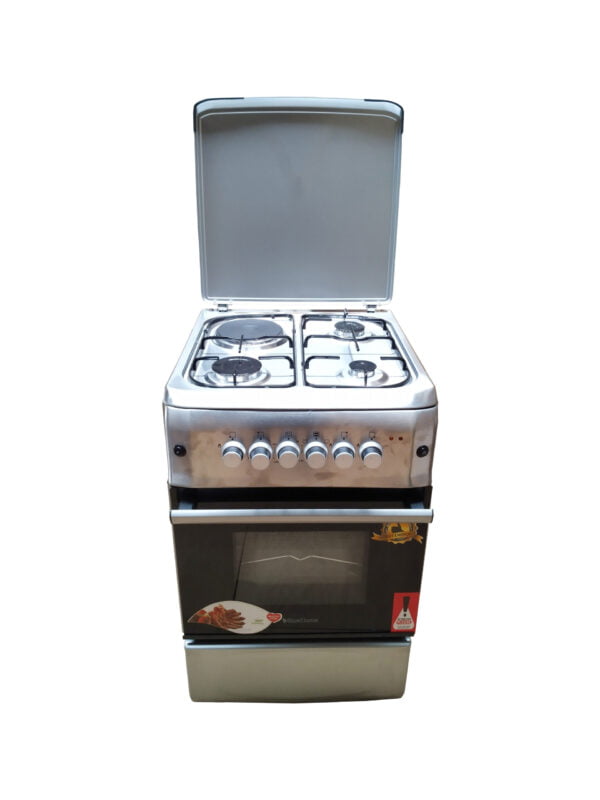 BlueFlame Cooker 50x55cm 3 gas burners+1 electric plate and electric oven