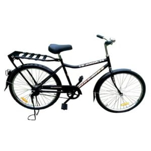 Sawan King Ride Heavy Duty Bicycle / Bike- Black