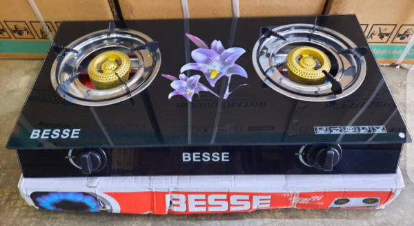 Besse Gas Cooker Stove - Black - Image 5