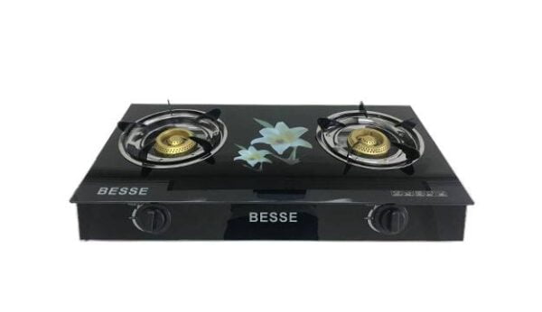 Besse Gas Cooker Stove - Black - Image 2