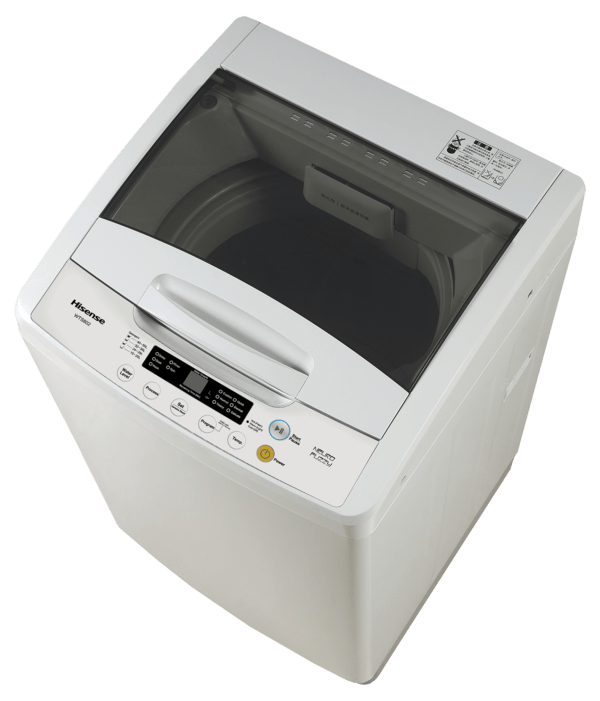 Hisense 11Kg Top Loading Automatic Washing Machine - Grey - Image 3