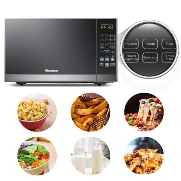 Hisense 36L Digital Microwave Oven - Mirror Silver - Image 4