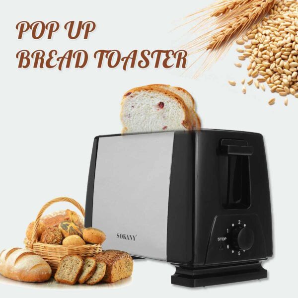 Sokany - Pop Up Bread Toaster SK-016S - Image 2