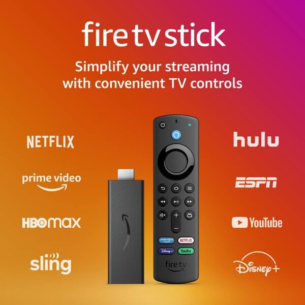 Amazon Fire TV Stick with Alexa Voice Remote (includes TV controls), HD streaming device - Image 2