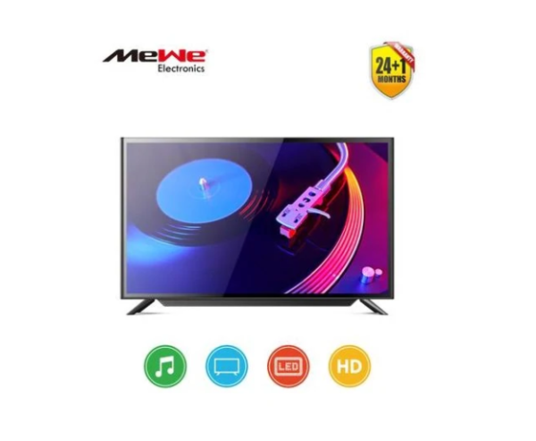 MeWe 32 Inch Digital LED MUSIC TV (free to air + woofer inbulit)