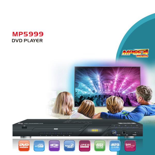 Smart Plus DVD Player with HDMI Cable Included | MP5999