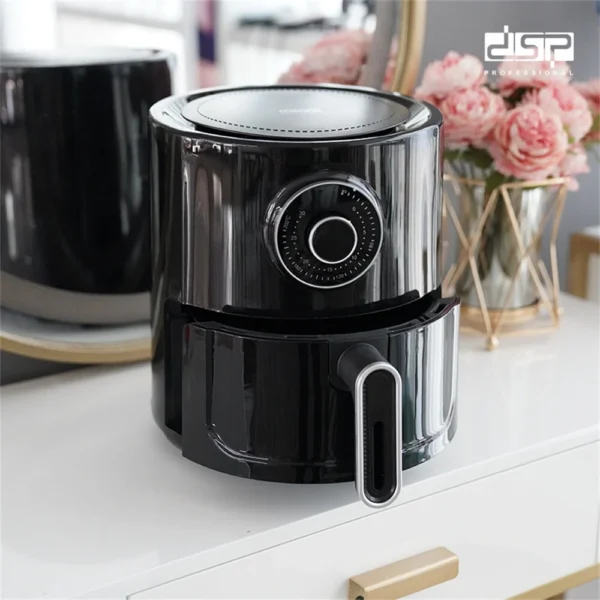 DSP KB2109 1350W 3.5L Air Fryer - Black - Image 5