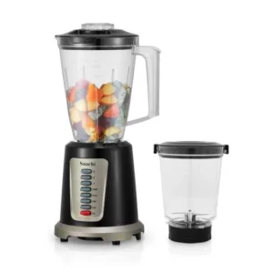 Saachi NL-BL-4394-BK 2-in-1 Blender/Grinder with Unbreakable Jar - Black