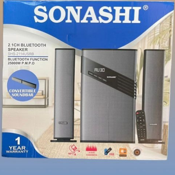 SONASHI 2.1 Channel Multimedia Speaker System ,25000W USRB2114 - Image 2