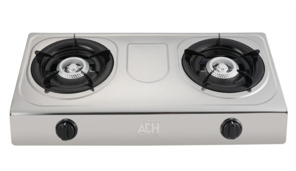ADH Gas Stove With Stainless Steel Top And 2 Burners - Image 2
