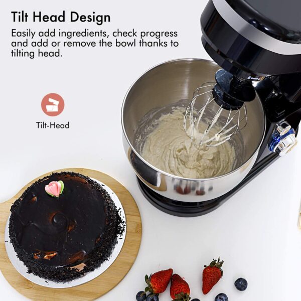 Geepas 5L Stand Mixer, 1000W | Food Mixer - Image 7
