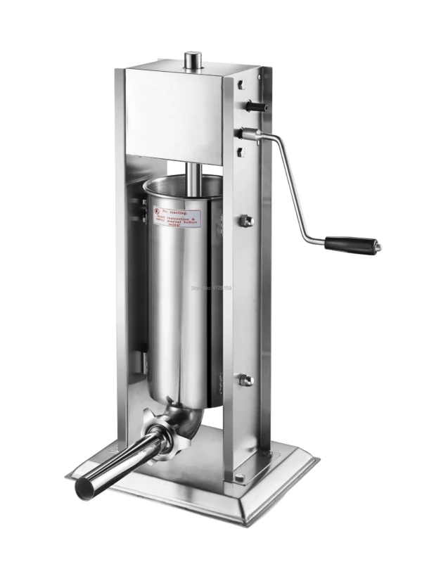Generic 5 Litres Commercial Sausage Maker - Silver - Image 4