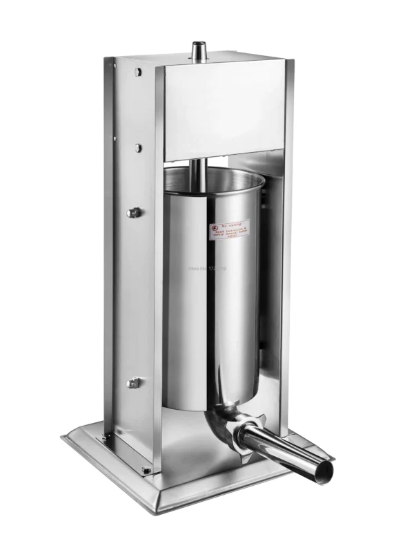 Generic 5 Litres Commercial Sausage Maker - Silver - Image 3