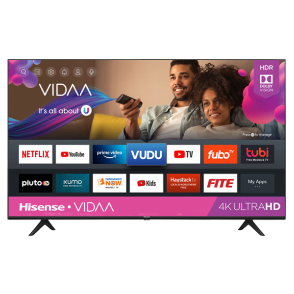 Hisense 50″ 4K UHD Smart TV with HDR & Bluetooth