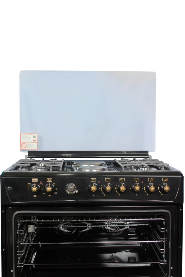 Blueflame Rustic Cooker 4 Gas & 2 Electric 90cm X 60cm FP942ERF – Black - Image 3