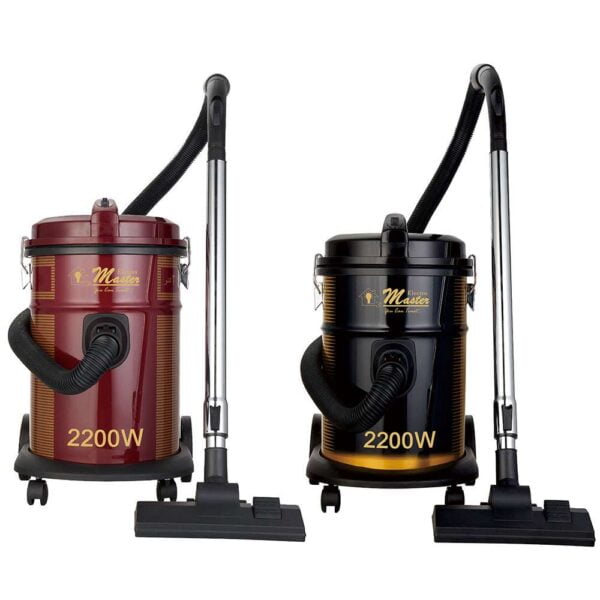 Electro Master 25L Dry Powerful Vaccum Cleaner - Maroon /Black