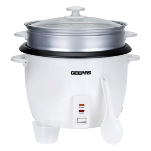 Geepas Rice Cooker & Steamer 2.8L 900W