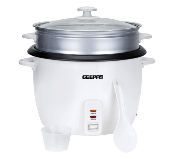 Geepas Rice Cooker & Steamer 2.8L 900W