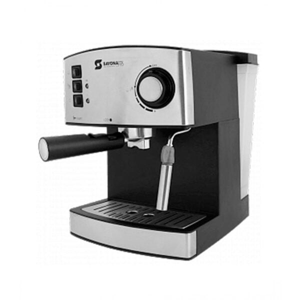 Sayona Espresso, Cappuccino, Latte Coffee Maker - Silver/Black - Image 5