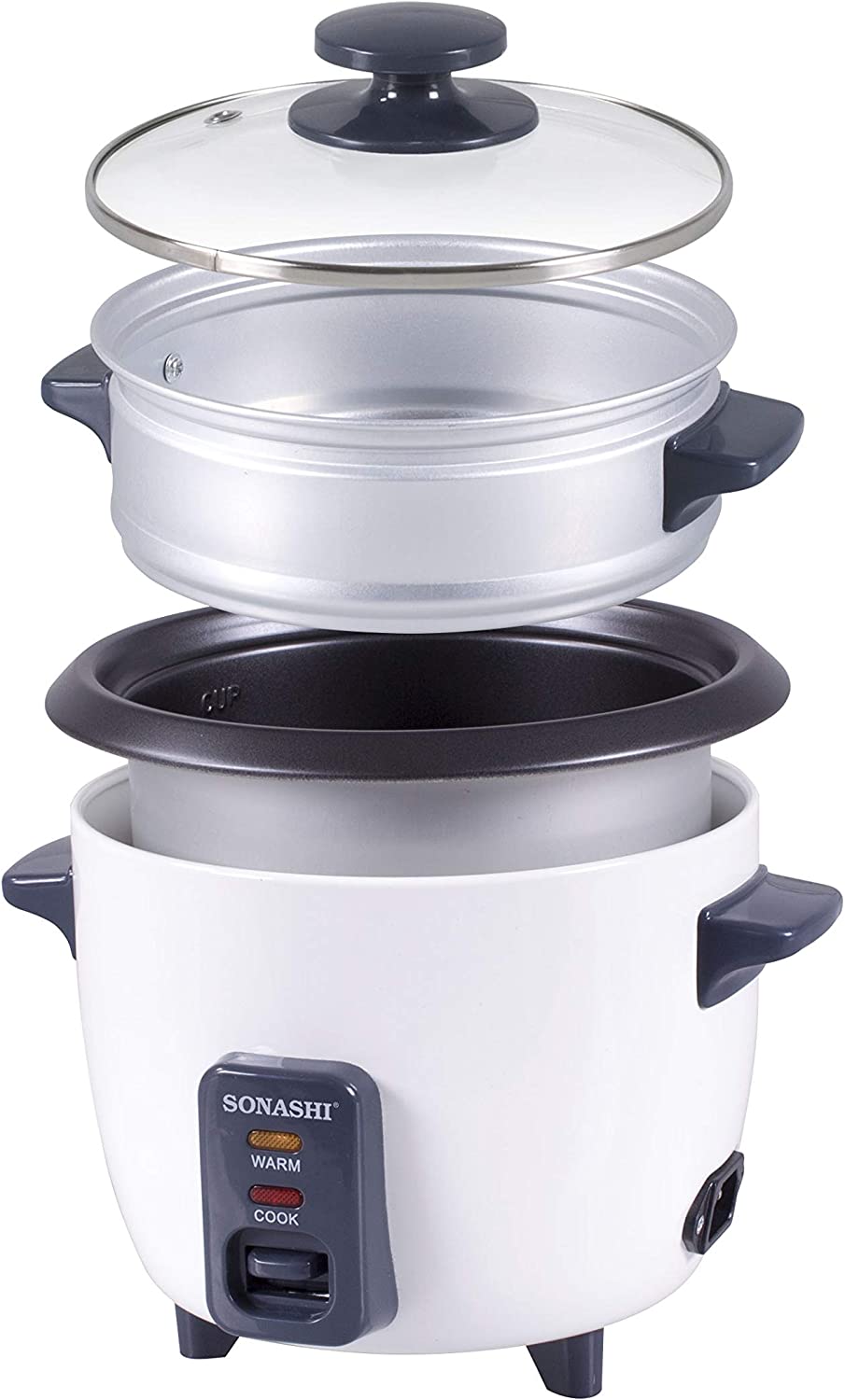 Buy Sonashi 1.8L Rice Cooker With Steamer SRC318 Dombelo UG