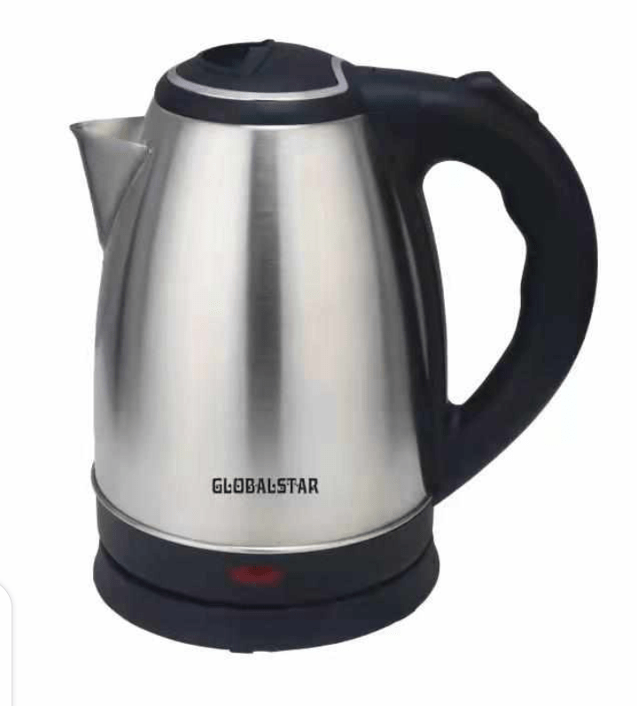Buy Globalstar Kettle Cordless Electric Percolator 2Litres Silver