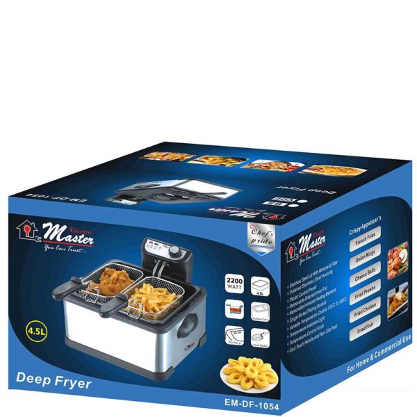 Electro Master 4.5L Deep Fryer EM-DF1054 - Image 3
