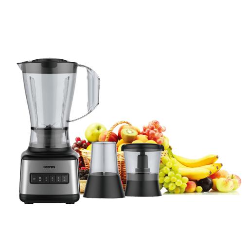 Geepas GSB44017 500W 3 in 1 Stainless Steel Blender