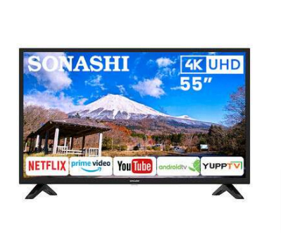 55-Inch Ultra HD Smart LED TV SLED-5508UHD Black