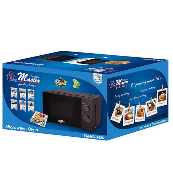 Electro Master 21L Microwave Oven | EM-MO-1426 - Image 4