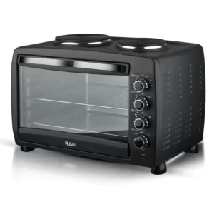 RAF 55 Litres Electric Oven with 2 Hotplates | R.5317