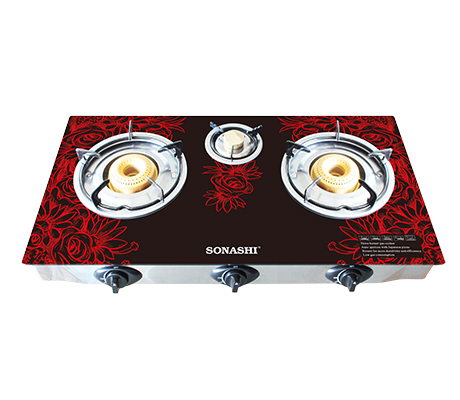 Sonashi Triple Gas Stove SGB-305GN