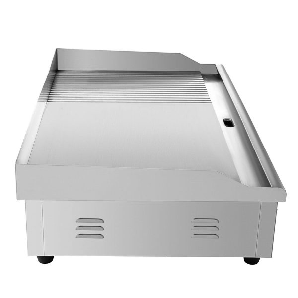 Commercial Griddle Grill Electric Grill Grooved and Flat Top
