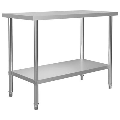 Commercial Kitchen Working Table - Stainless Steel